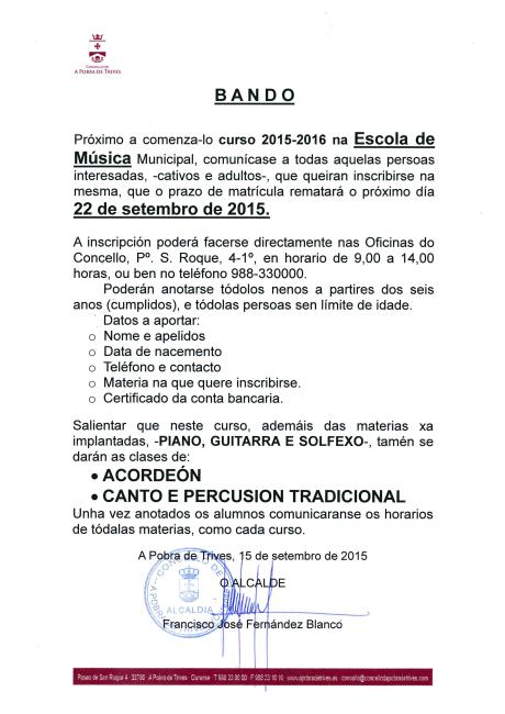 Escola Municipal de Música