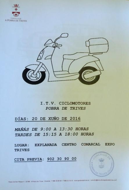 ITV Ciclomotores Xuño 2016
