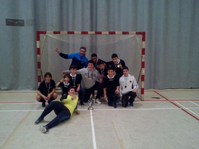 Victoria do Equipo de Cadetes de Fútbol Sala das Escolas Deportivas na Final Provincial