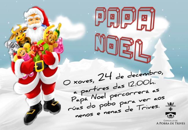 Papá Noel visita Trives