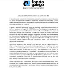 Comunicado tras o bombardeo do Hospital de Médicos Sen Fronteiras