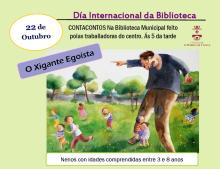 Contacontos con Valores para o festexo do Día Internacional da Biblioteca