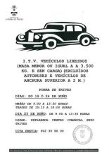 ITV Vehículos lixeiros
