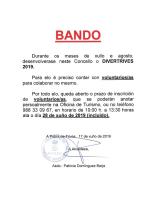 Inscrición de Voluntariado para o DIVERTRIVES 2019