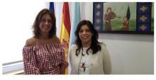 Reunión da Alcaldesa coa Delegada da Xunta en Ourense